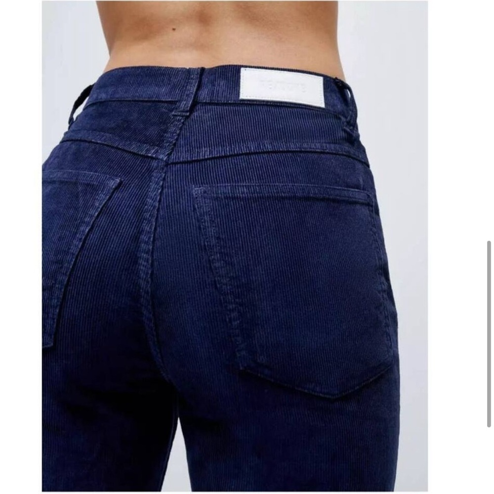 RE/DONE REDONE Navy Blue Corduroy Jeans XS